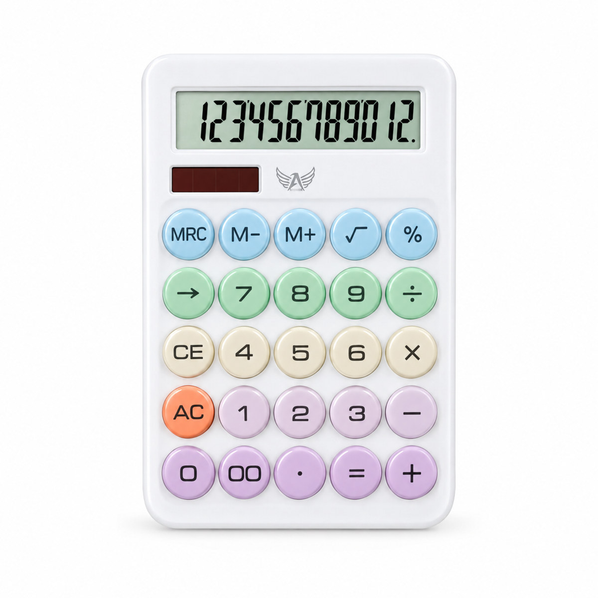 Calculadora com carregamento solar