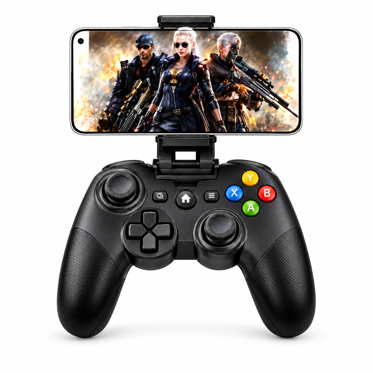 Controle joystick recarregável para celular