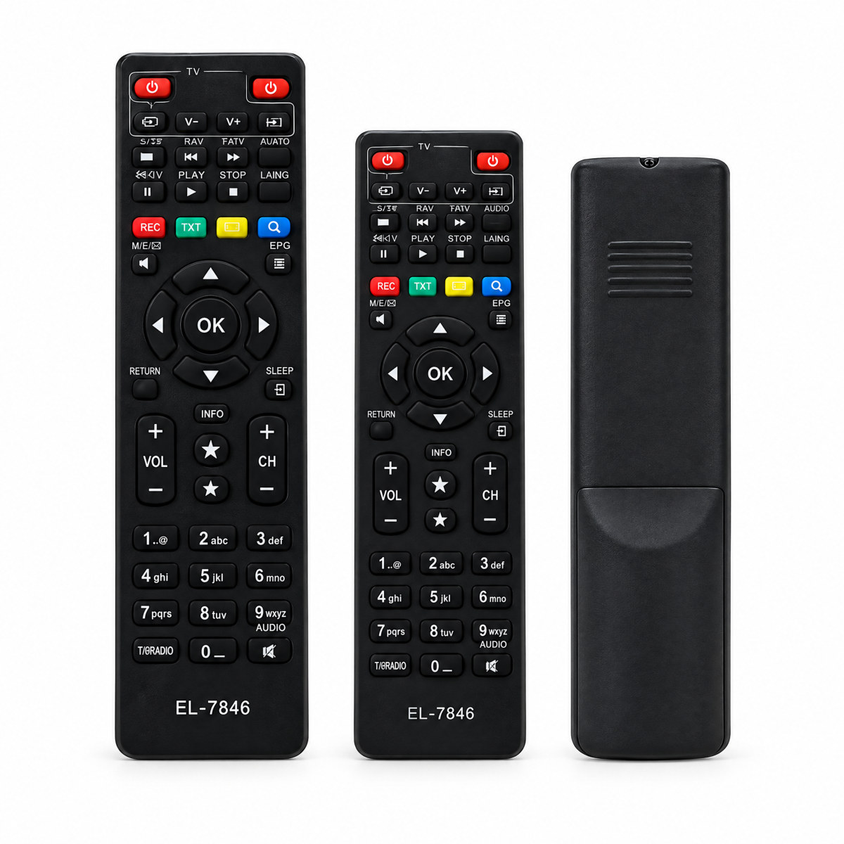 Controle remoto para TV Vivensis