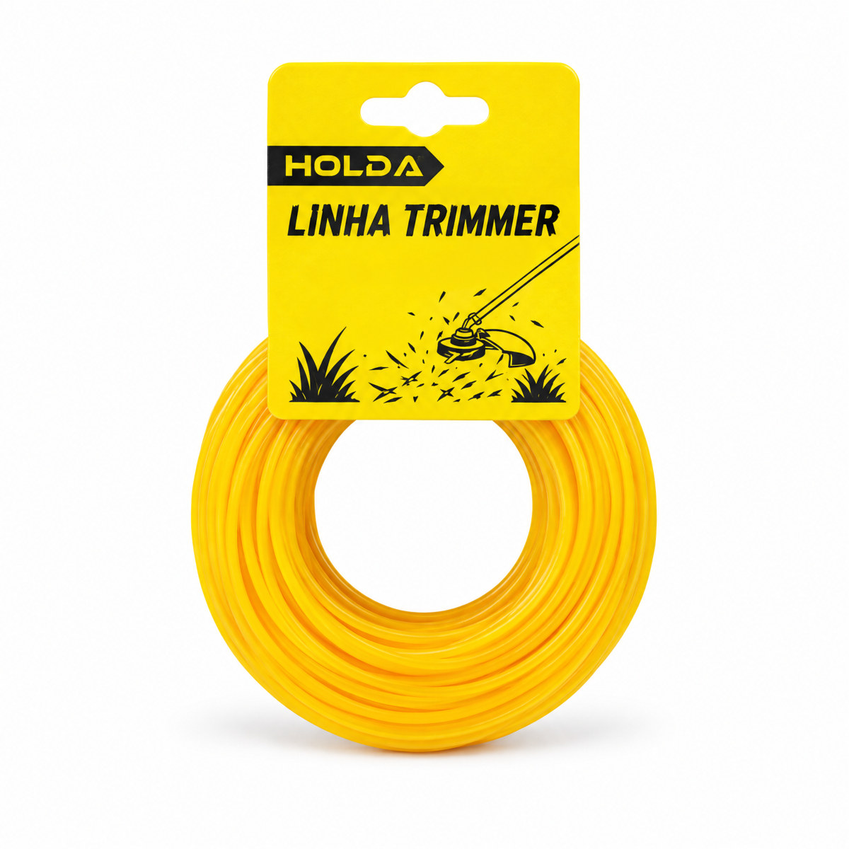 Fio de nylon para roçadeira 2,4 mm, 15 m