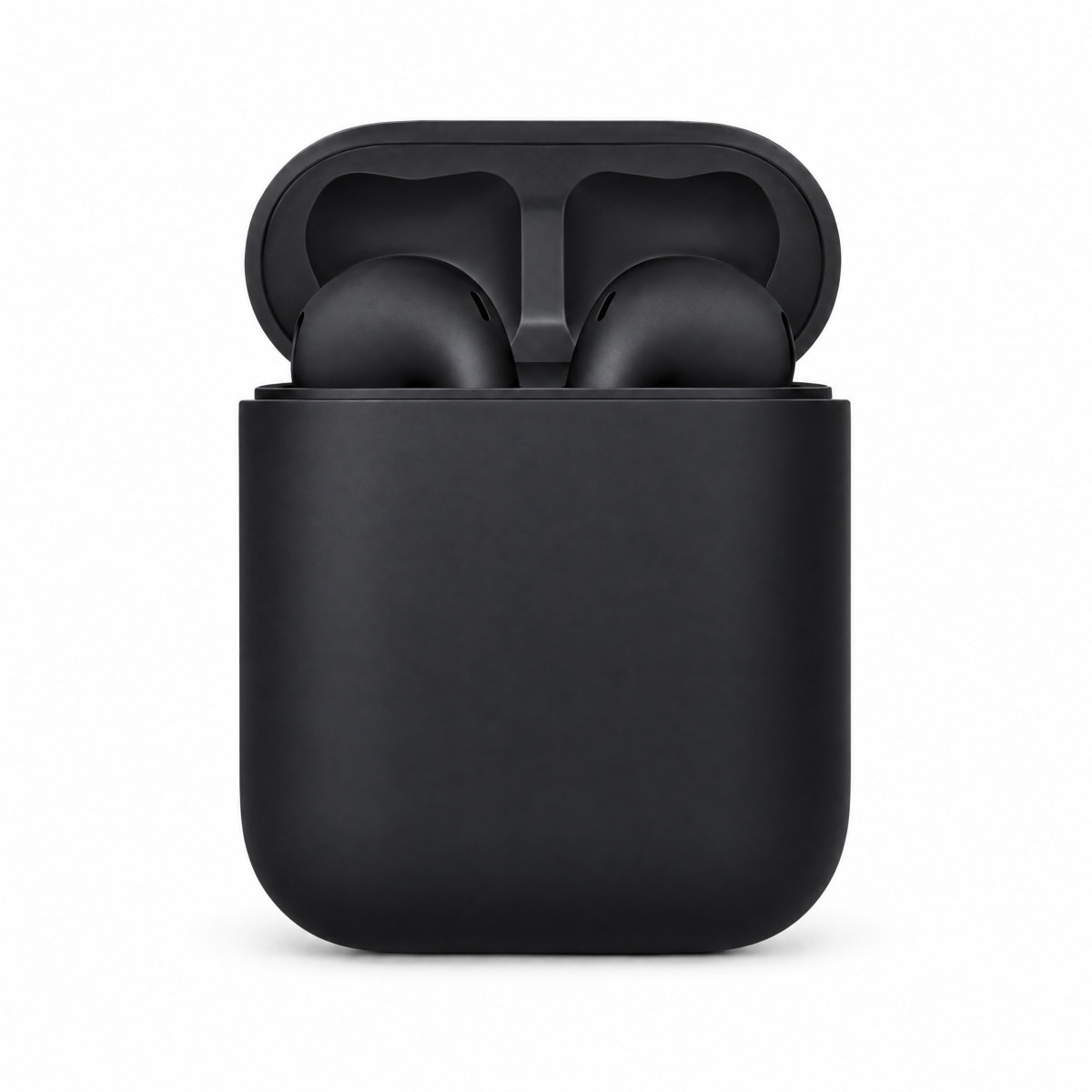 Fone Bluetooth i12 com estojo, preto