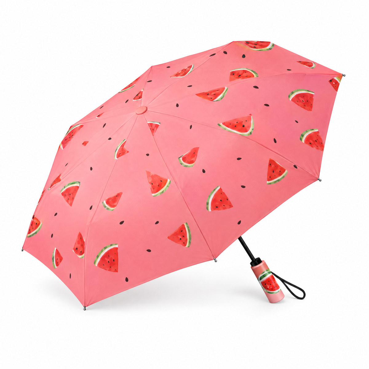 Guarda-chuva estampado de frutas, 21 polegadas