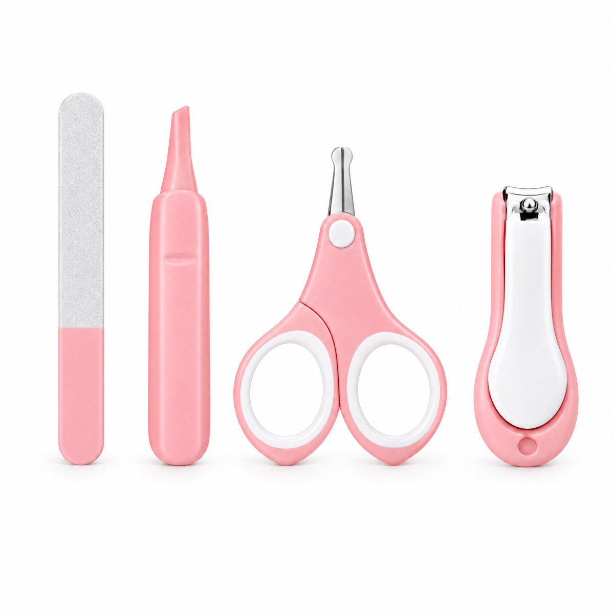 Kit cortador de unha infantil, 4 peças
