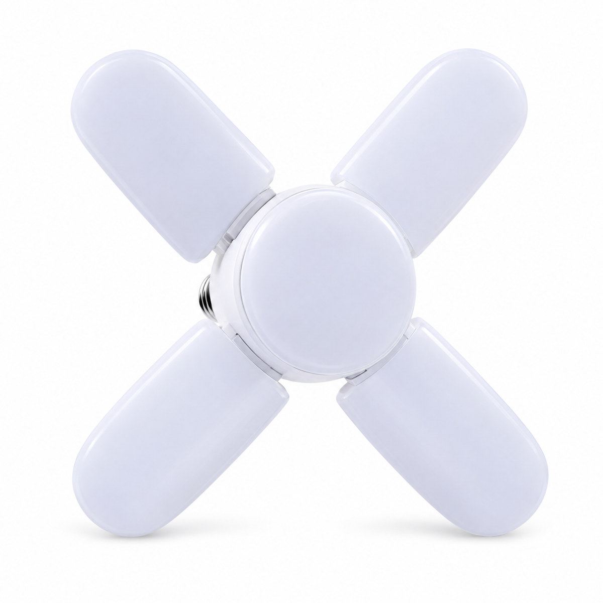 Lâmpada LED dobrável 28W, 4 pás