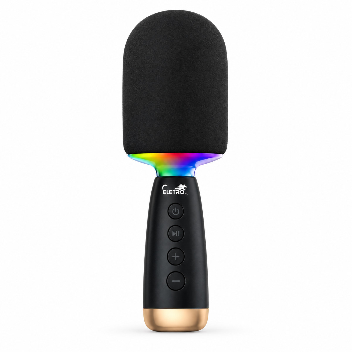 Microfone karaokê Bluetooth com caixa de som 5W