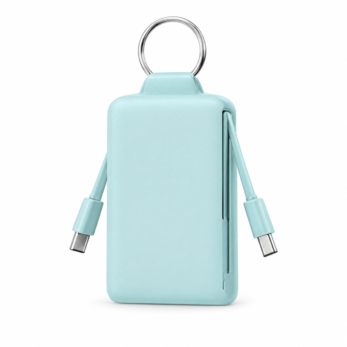 Mini carregador portátil chaveiro 2.000 mAh