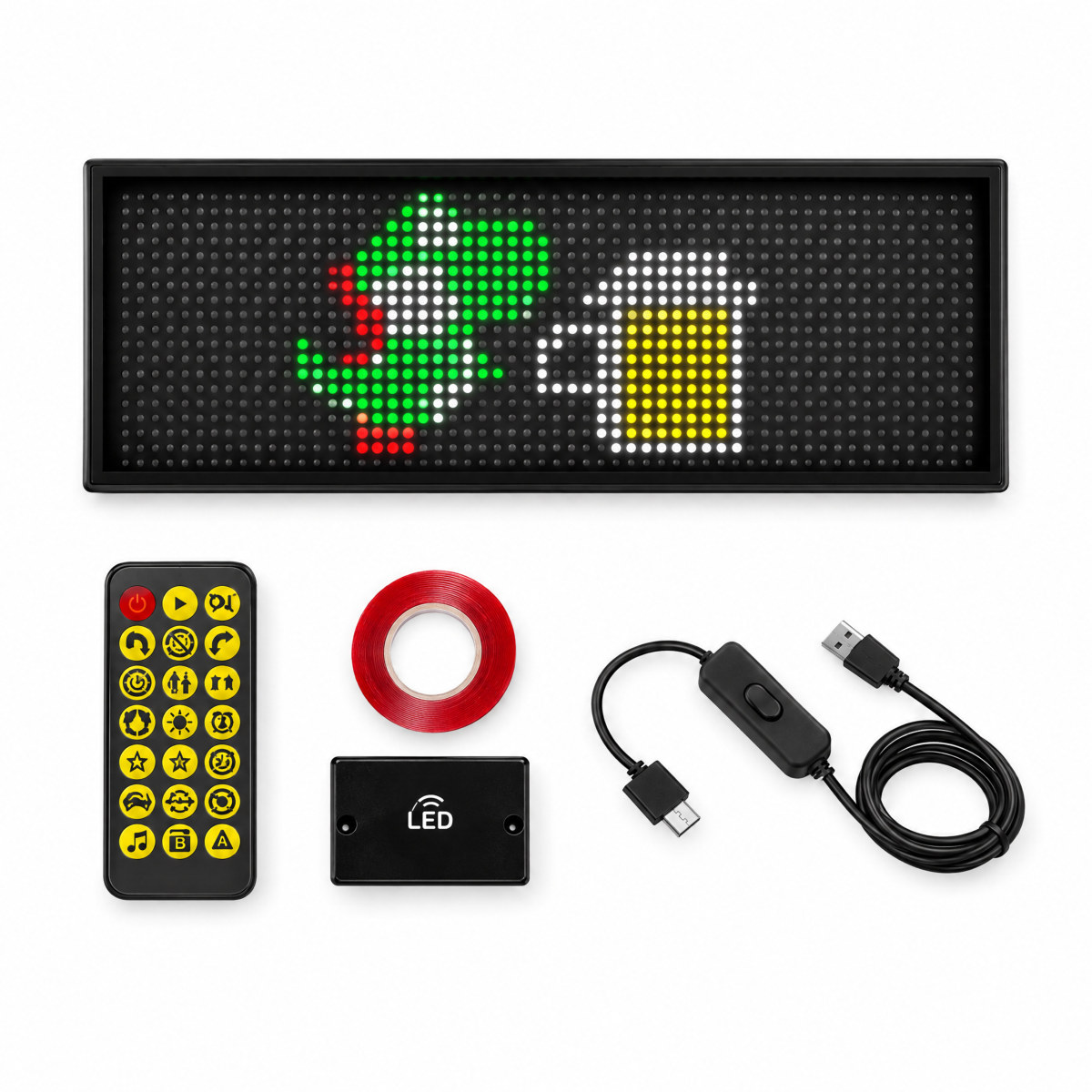 Painel de LED programável com controle
