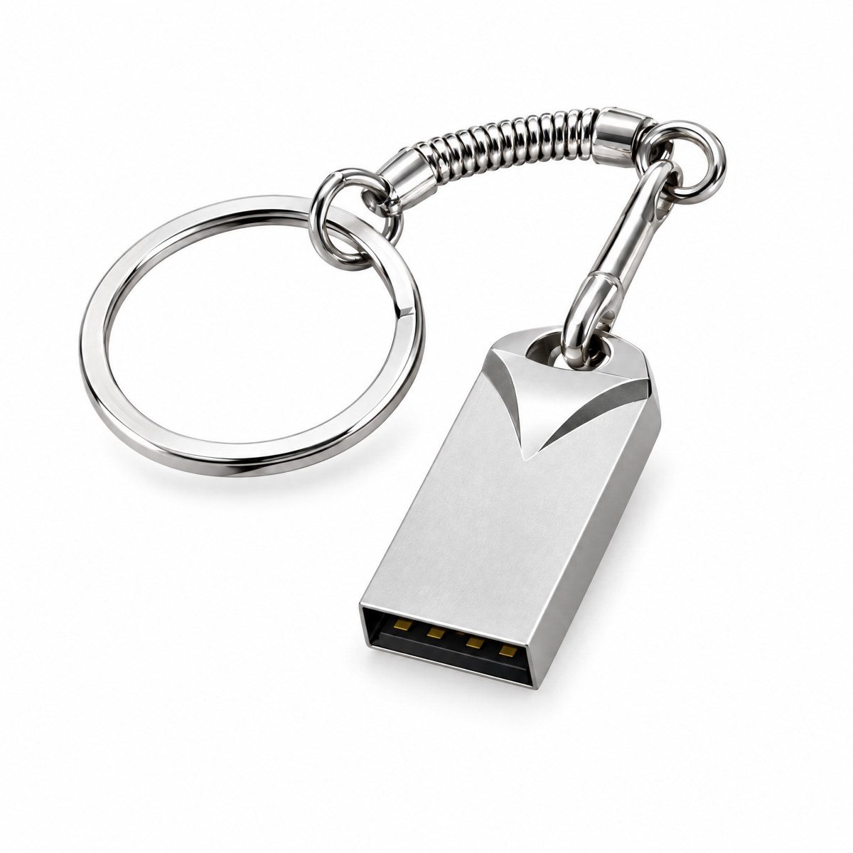 Pen drive 32 GB de metal com chaveiro