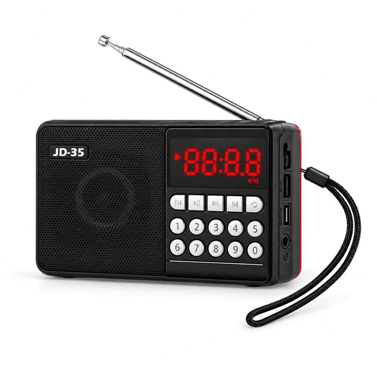 Rádio portátil Bluetooth FM