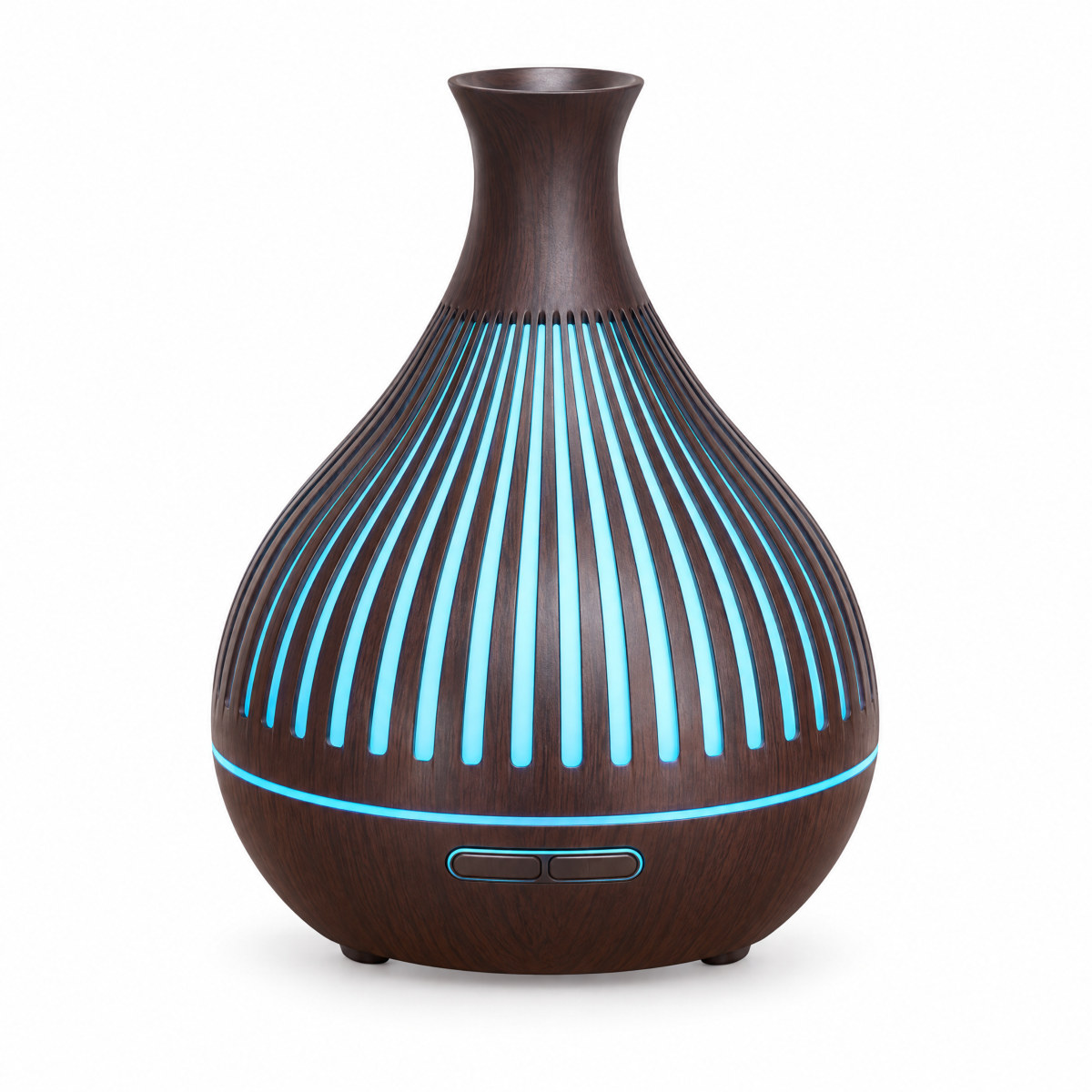 Umidificador aromatizador vaso com LED, 400 ml