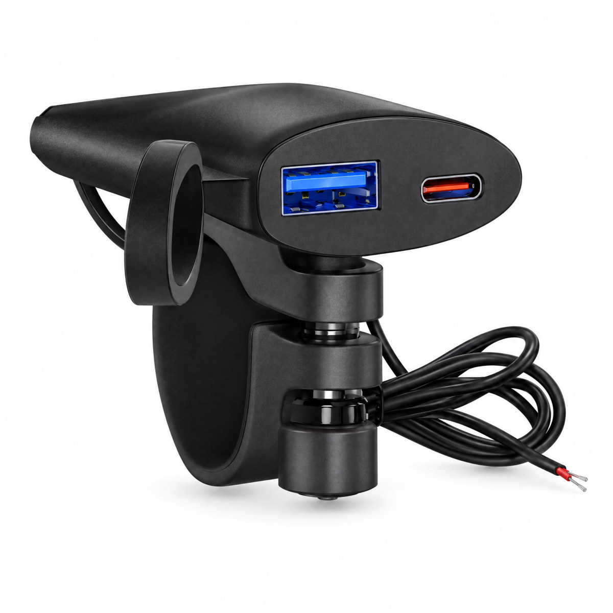 Carregador veicular USB e tipo C, PD e QC 3.0