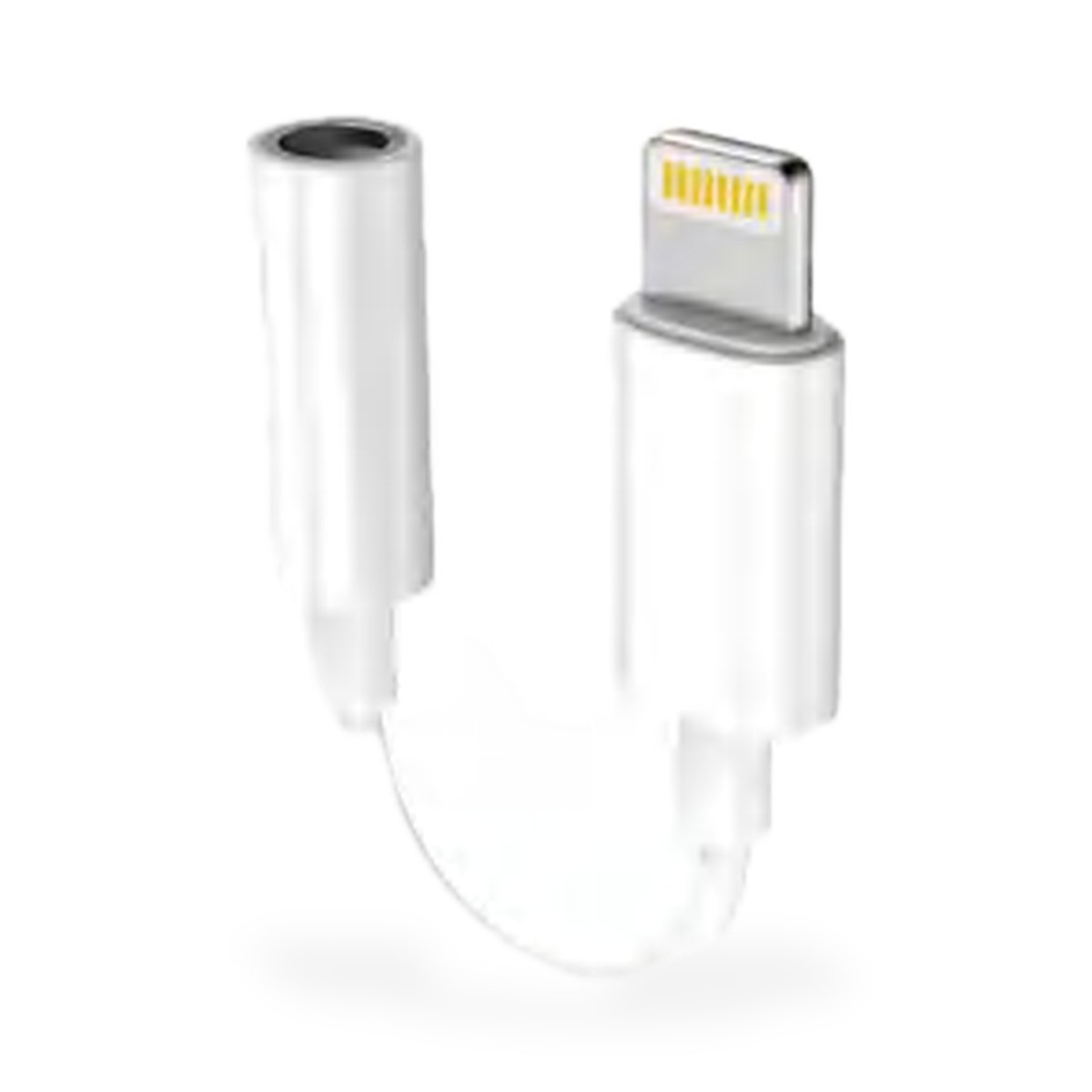 Adaptador Lightning para fone de ouvido P2 (3,5 mm) com cabo curto