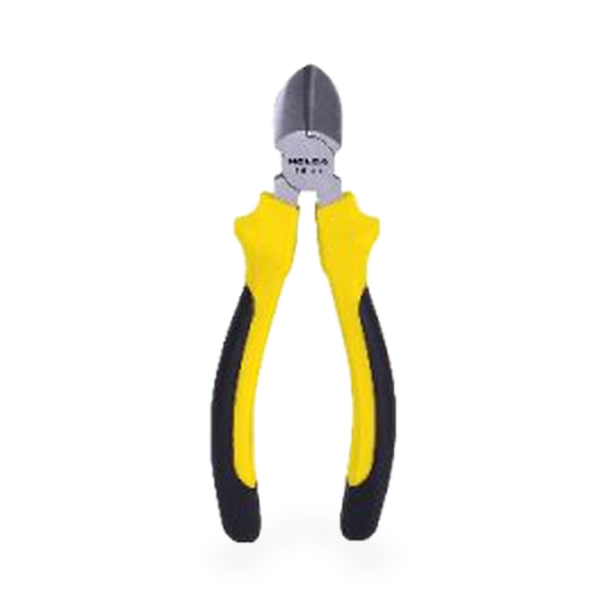 Alicate de corte diagonal 15,7 cm, cabo amarelo e preto