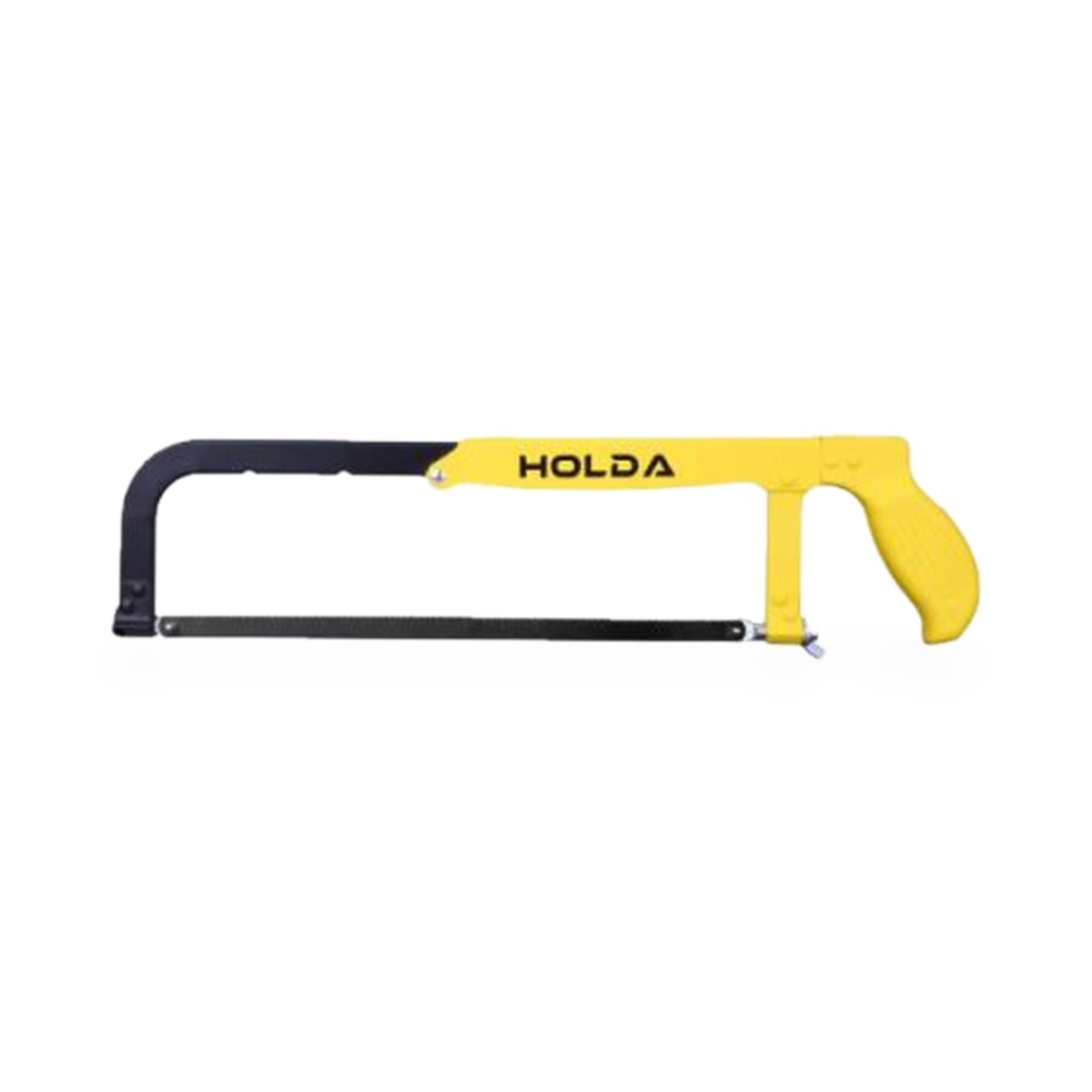 Arco de serra regulável para lâmina de 300 mm, cabo amarelo