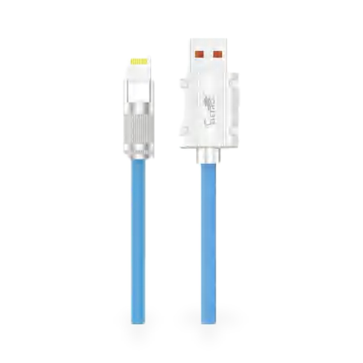 Cabo Lightning 5,1A com conector em liga de zinco, 1 m, 4 cores