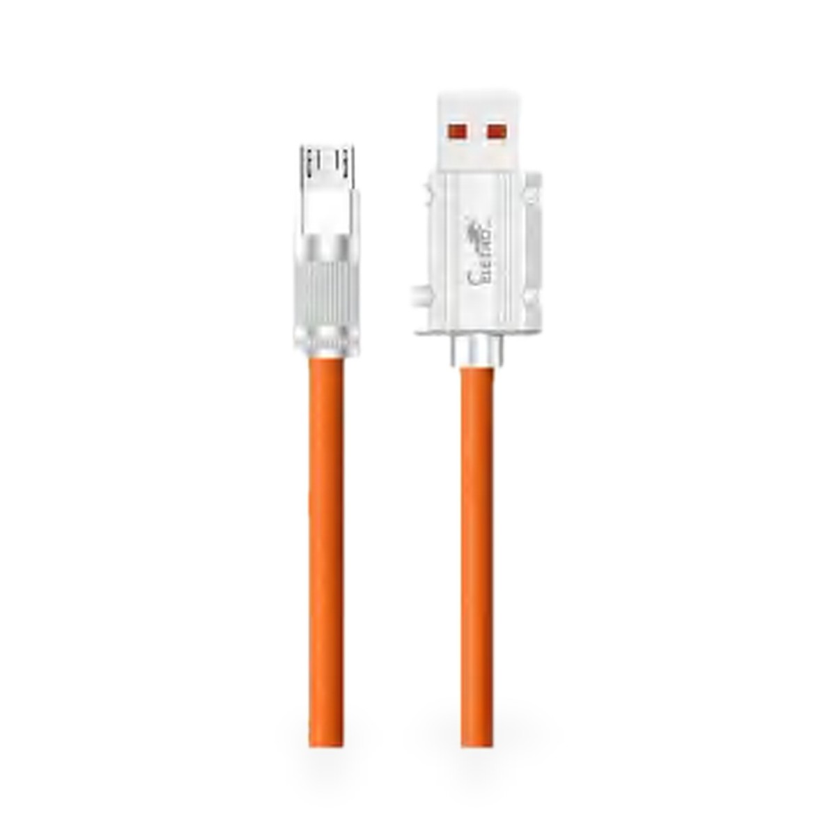 Cabo micro USB (V8) 5,1A com conector em liga de zinco, 1 m, 4 cores