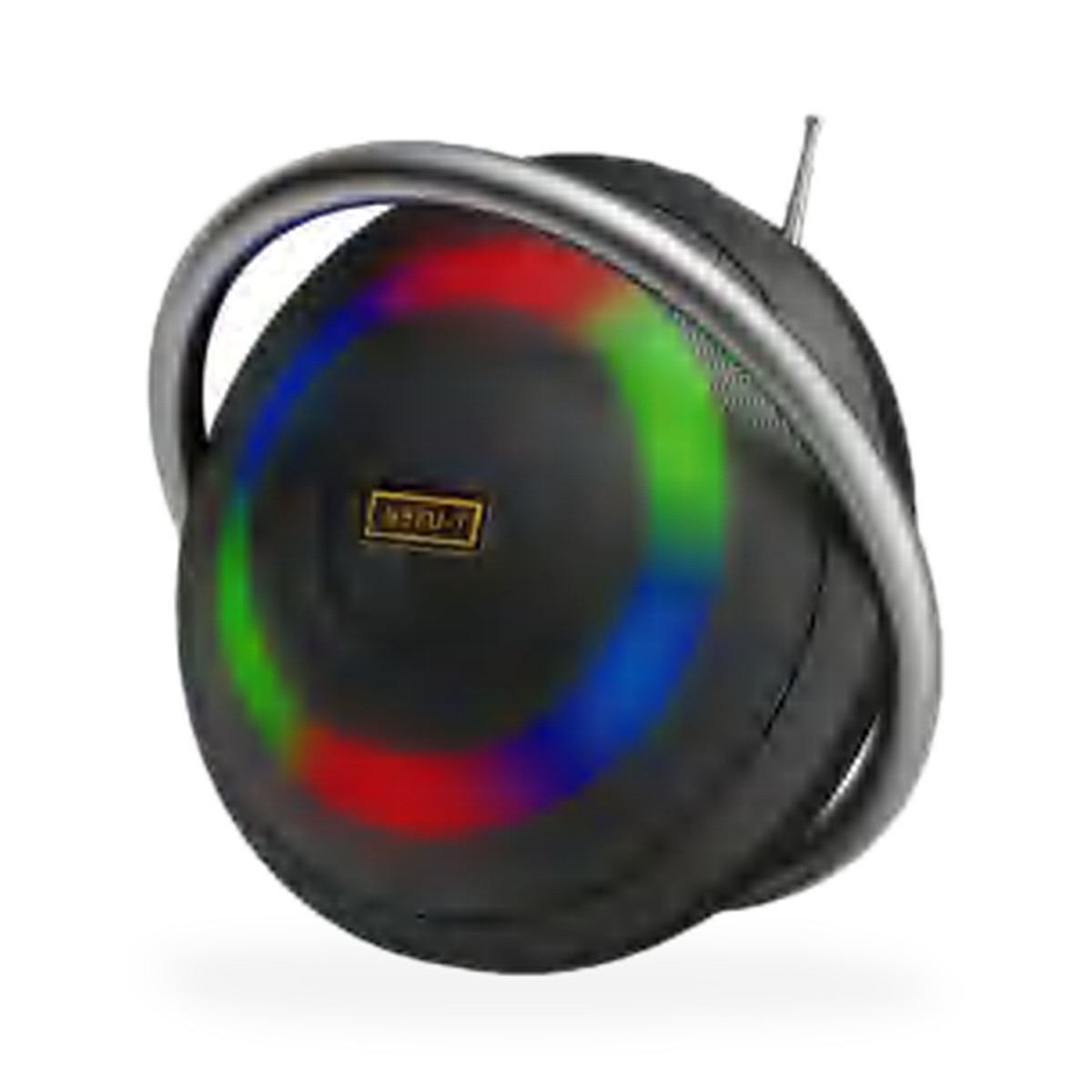 Caixa de som Bluetooth 10W com luz RGB e rádio
