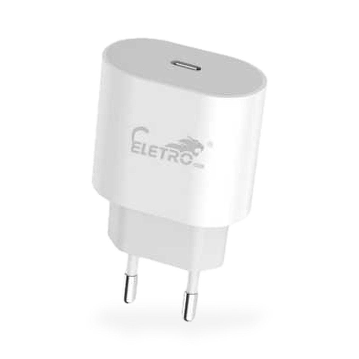 Carregador de tomada USB-C 30W PD bivolt, sem cabo