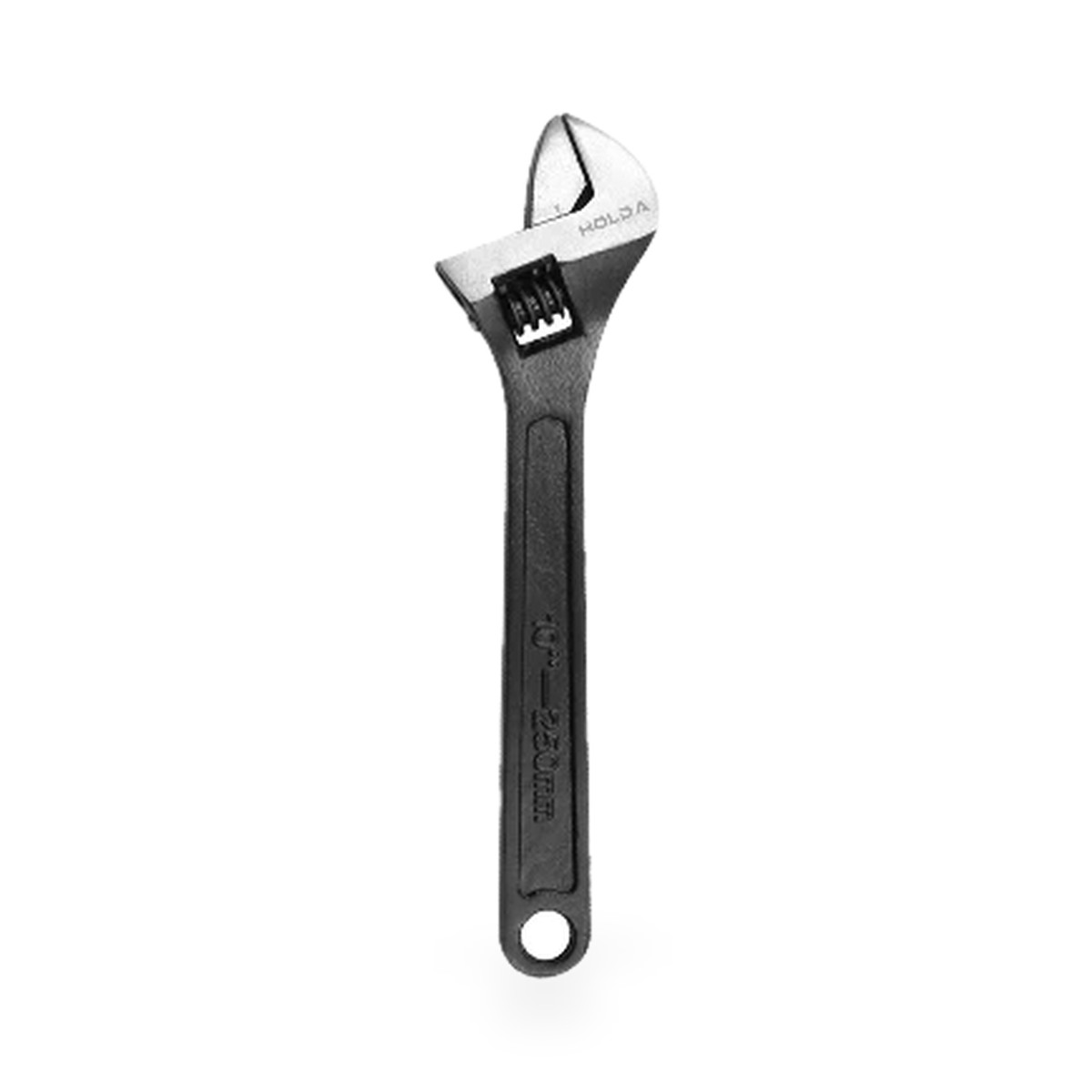 Chave inglesa ajustável 10 polegadas preta, abertura de 30 mm