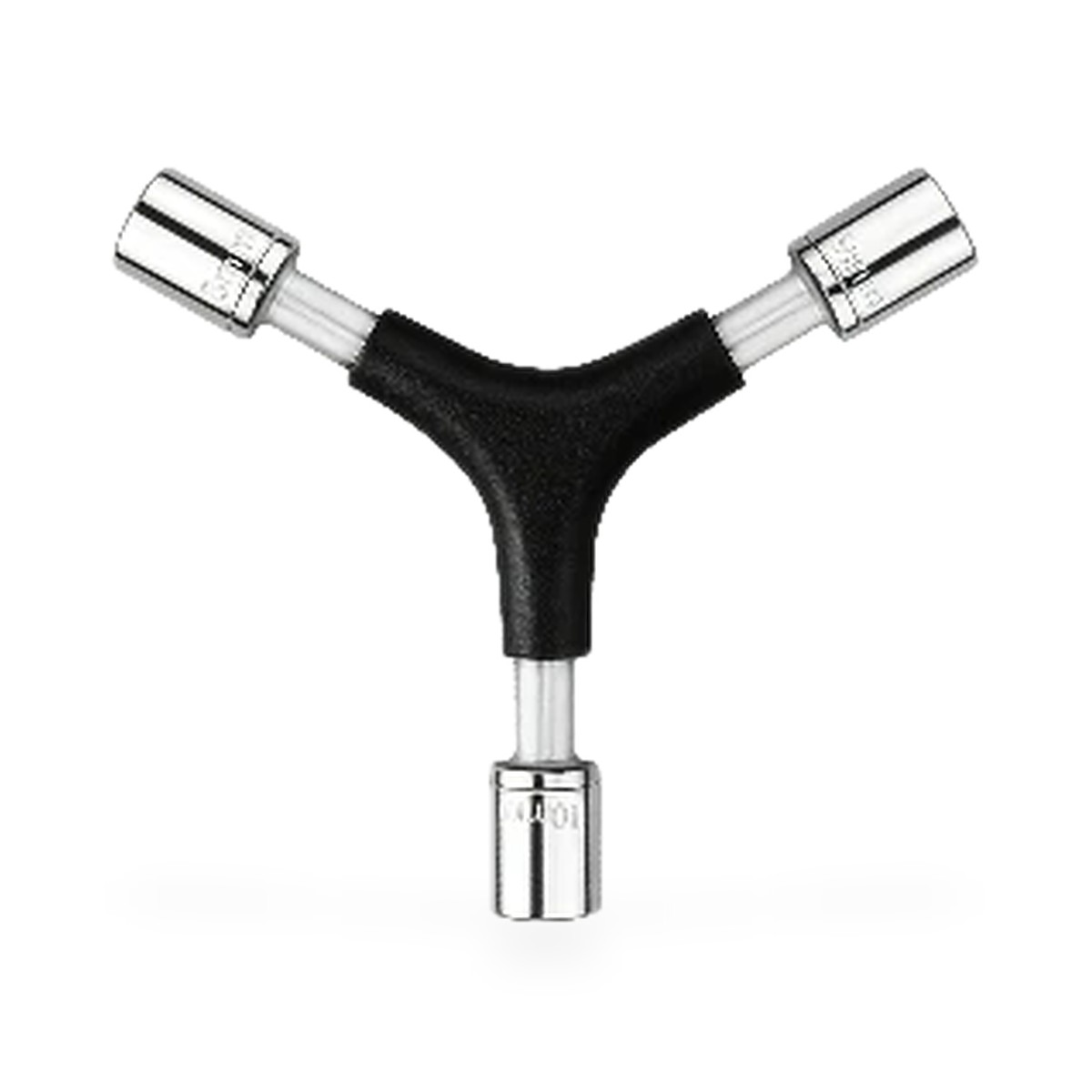 Chave Y de 3 pontas com soquetes de 8, 9 e 10 mm