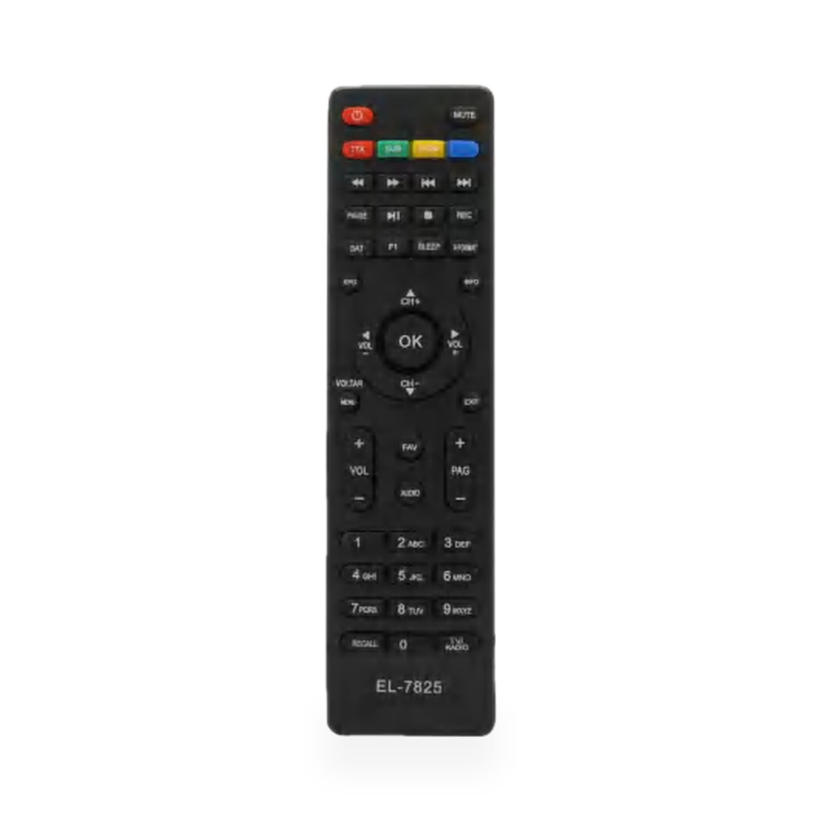 Controle remoto para receptor Cinebox