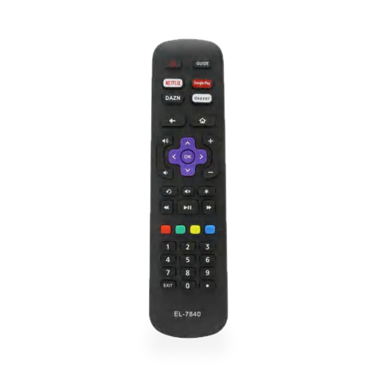 Controle remoto para TV AOC com Netflix, Google Play, DAZN e Deezer