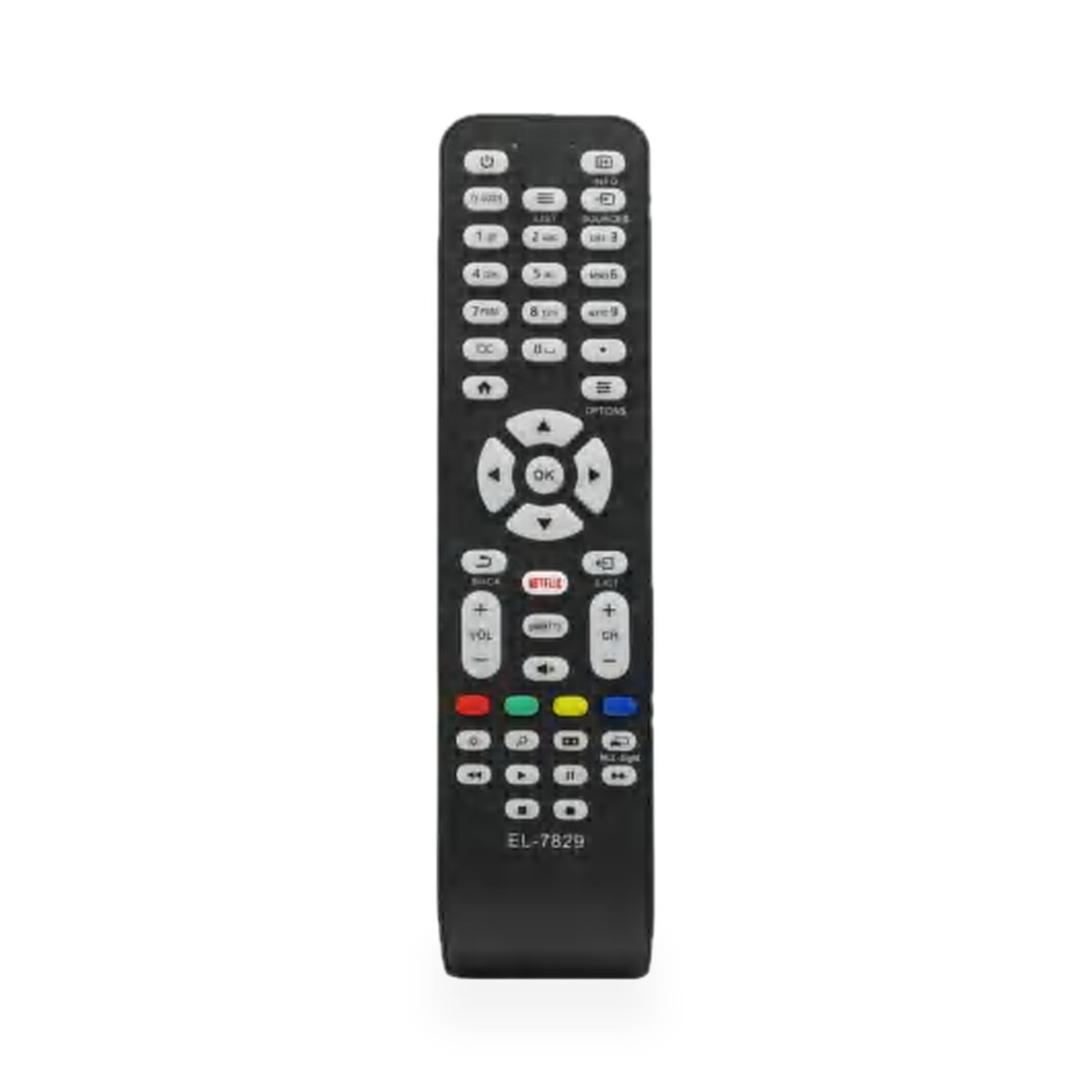 Controle remoto para TV AOC LCD e Smart TV com Netflix