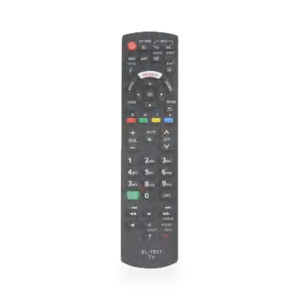 Controle remoto para TV Panasonic LCD e Smart, com tecla Netflix