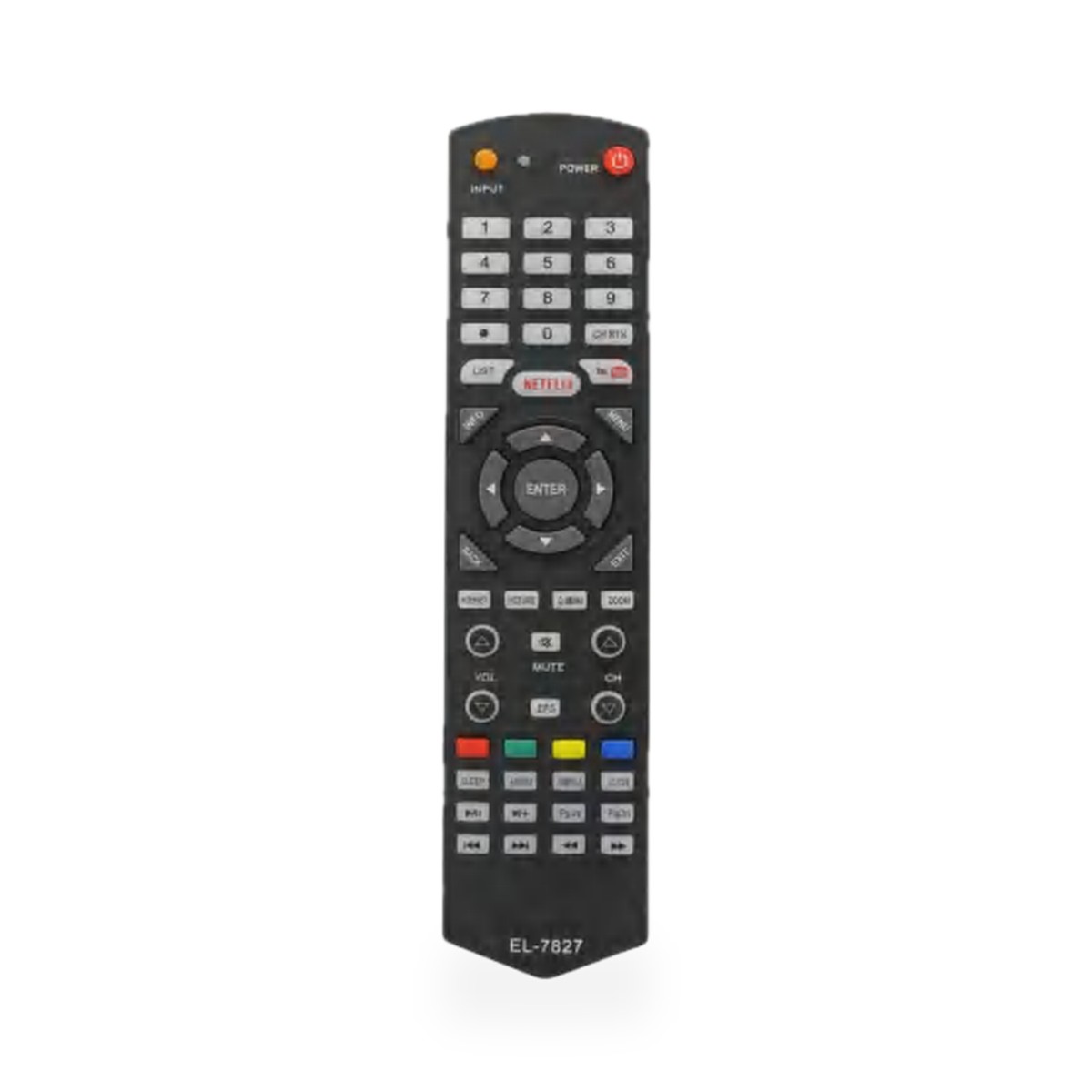 Controle remoto para TV Toshiba LCD com Netflix e YouTube