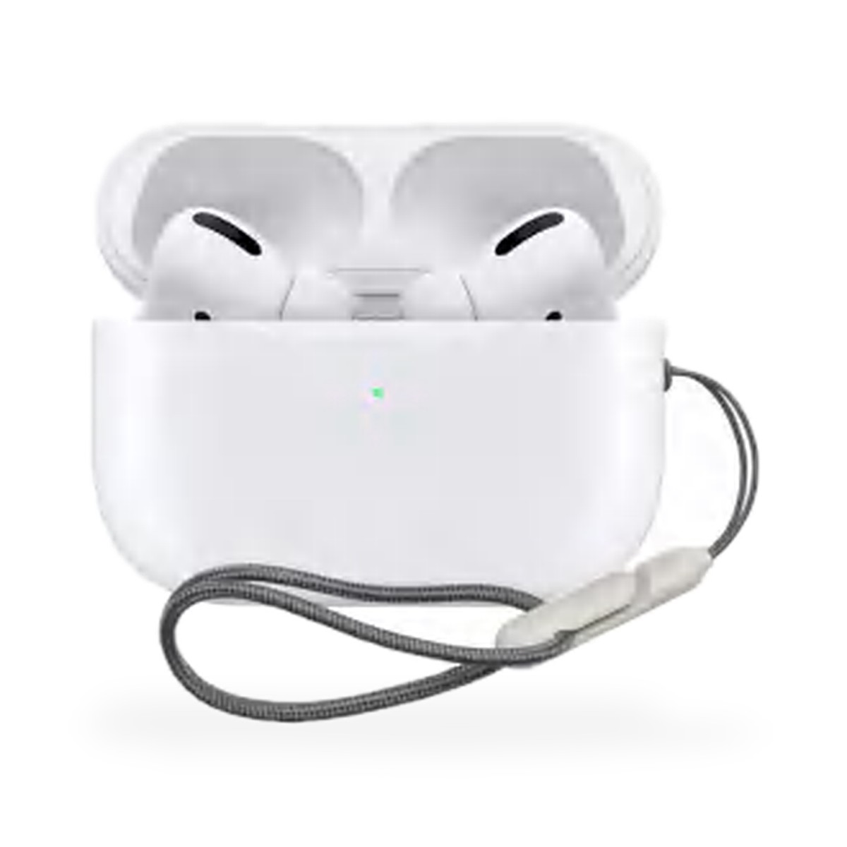 Fone Bluetooth 5.4 sem fio com estojo, entrada Lightning e cordão, modelo P