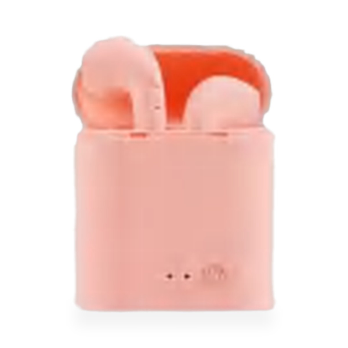 Fone Bluetooth i7mini com estojo e janela pop-up, cores sortidas