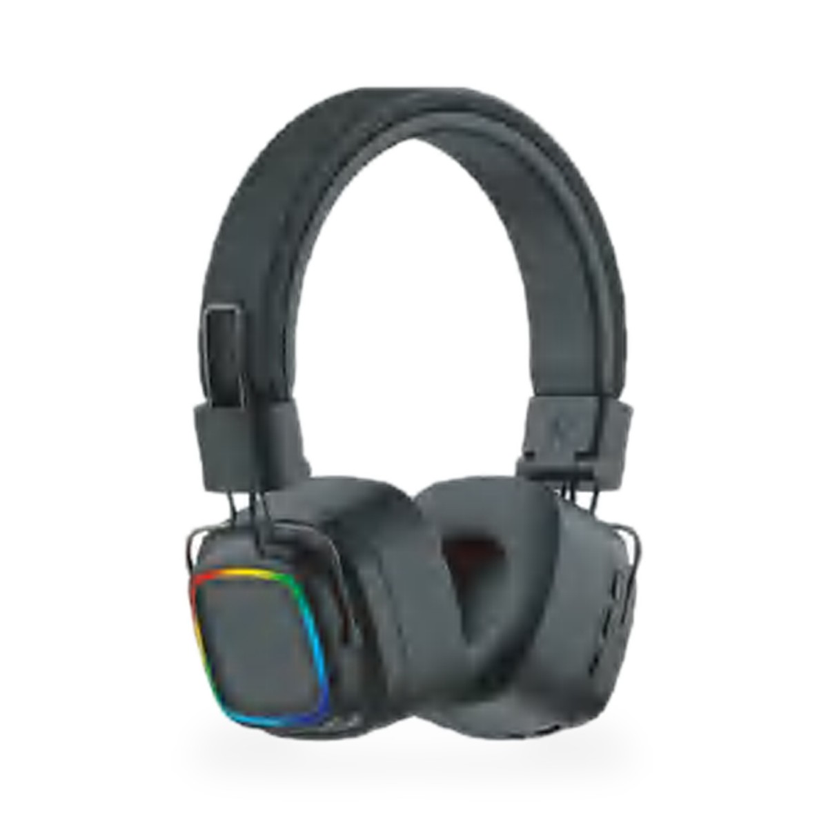 Headphone Bluetooth 5.4 com luz RGB na concha, 3 cores