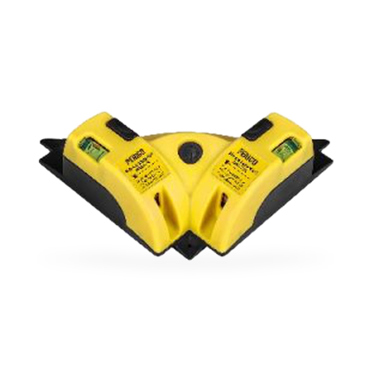 Medidor de ângulo reto a laser com 2 bolhas, alcance de 10 m
