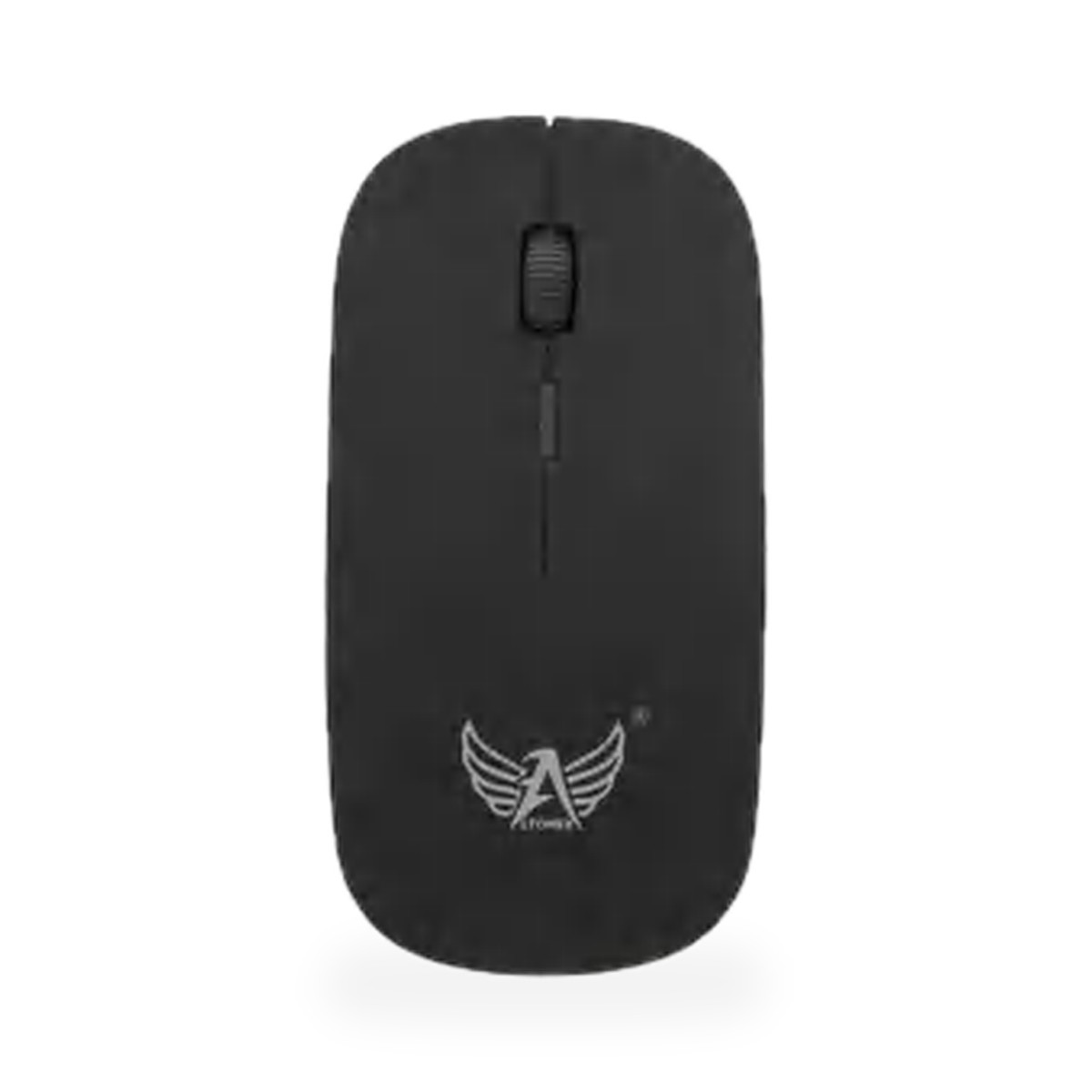 Mouse sem fio 2.4G fino, 4 botões, 800 a 1600 DPI, modelo B