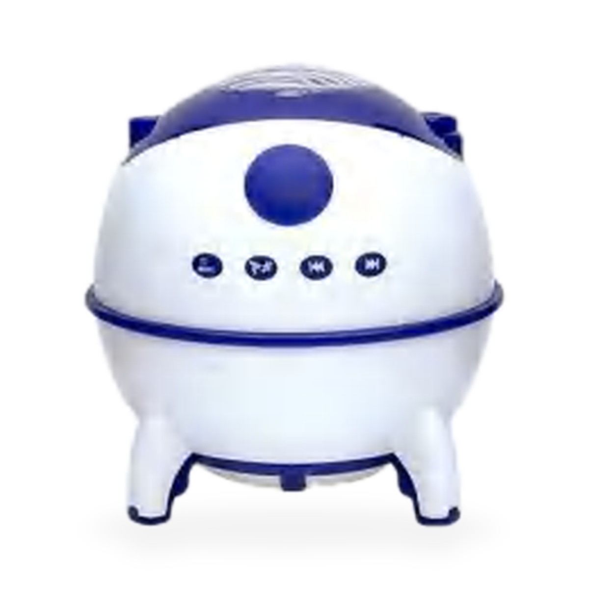 Projetor de estrelas em forma de cápsula espacial com Bluetooth